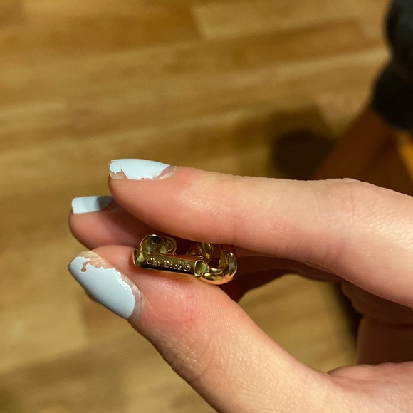 Vintage Christian Dior Earrings - Picture 2 of 3